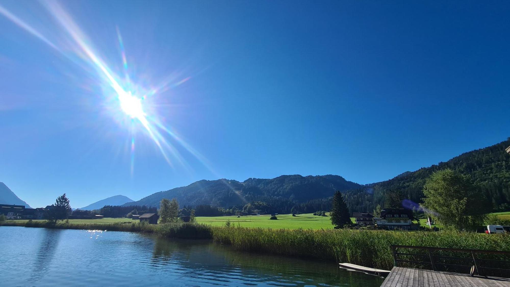 Hotel Harrida Weissensee Exteriör bild